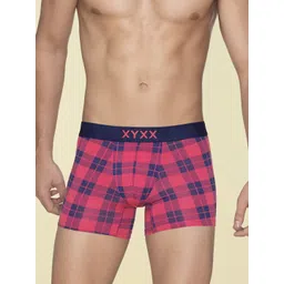 XYXX Men Checked Breathable Trunk XYTRNK183-image-17