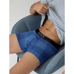 XYXX Men Checked Ultra Soft Trunks XYTRNK187-image-3