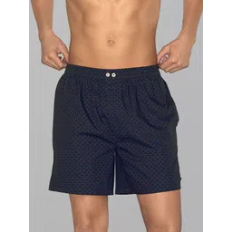 XYXX Men Navy Blue & Grey Super Combed Cotton Astor Comfort Fit Boxers-picture-11