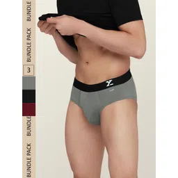 XYXX Men Pack Of 2 Aero Super Combed Cotton Moisture Absorbent Briefs XYBRF2PCKN447-picture-17