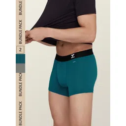 XYXX Men Pack of 2 Aero Super Combed Cotton Moisture Absorbent Trunks XYTRNK2PCKN412-picture-16