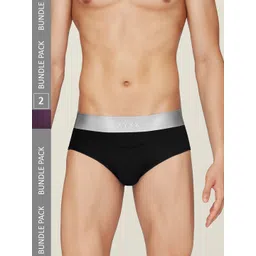XYXX Men Pack Of 2 Anti-Microbial Basic Briefs-picture-10
