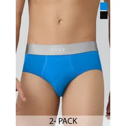 XYXX Men Pack Of 2 Anti-Microbial Basic Briefs-picture-15