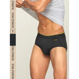 XYXX Men Pack of 2 IntelliSoft Antimicrobial Micro Modal Uno Briefs XYBRF2PCKN215-picture-37
