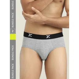 XYXX Men Pack Of 2 Mid rise Anti Bacterial Briefs-picture-17