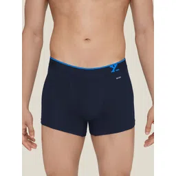 XYXX Men Pack Of 2 Traq Silver Cotton Trunk image 4