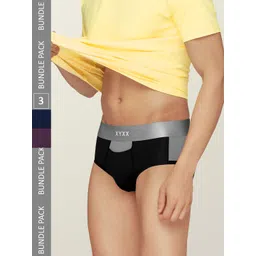 XYXX Men Pack Of 3 Anti Microbial Basic Briefs-picture-23