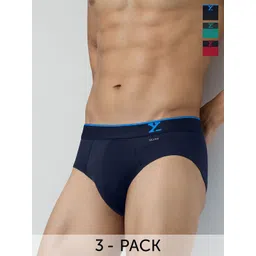 XYXX Men Pack of 3 Traq Silver Cotton Trunk-picture-36