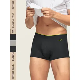 XYXX Men Pack of 3  Uno IntelliSoft Micro Modal Trunks XYTRNK3PCKN52-picture-21