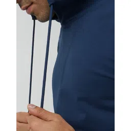 XYXX Men Regular Fit Solid Hoodie image 4