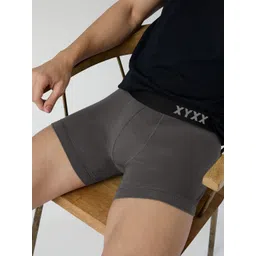 XYXX Men Solid Cotton Pace Trunks- XYTRNK175 image 1