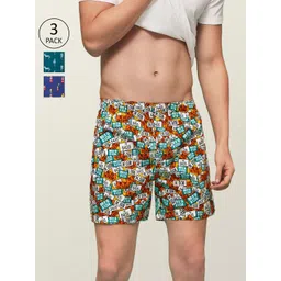 XYXX Men Super Combed Cotton Printed Pack of 3 Remix Boxer XYBOX3PCKN03-picture-40