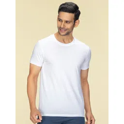 XYXX Men White Pace Intellieaze Cotton Crew Neck T-shirt-picture-27
