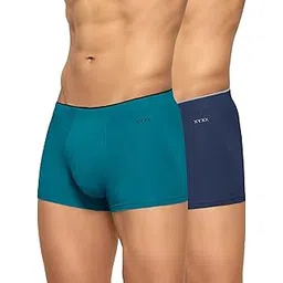 xyxx Men's Micro Modal Briefs - Uno Underwear for Men Pack of 3 (M; Coral Grey+Dress Blue+Coral Grey)-picture-30