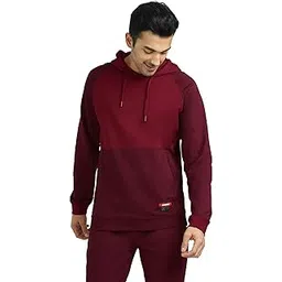 xyxx Men's Quest French Terry Cotton-Blend Regular Fit Hooded Sweatshirt-picture-47