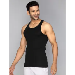 xyxx Men's Super Combed Cotton Round Neck Ribbed Vest Men Vest-picture-11