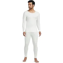 XYXX Men's Thermal Set | Antibacterial, Skin Friendly with Superior Heat Retention | Slim Fit Solid Alpine IntelliHeat Thermal Set-picture-11