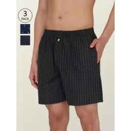 XYXX Multicolor Cotton Relaxed Fit Printed Boxers - Pack Of 3-picture-10