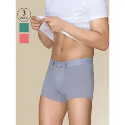XYXX Multicolor Cotton Trunks - Pack of 3-picture-30