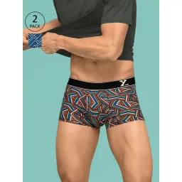 XYXX Multicolor Printed Cotton Trunks - Pack of 2-picture-46