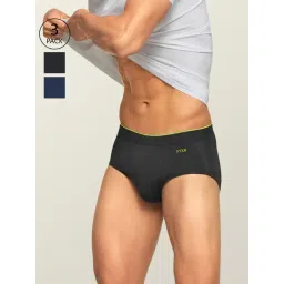 XYXX Multicolor Regular Fit Briefs - Pack Of 3-picture-42
