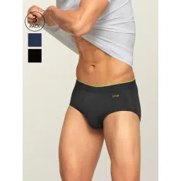 XYXX Multicolor Regular Fit Briefs - Pack Of 3-picture-20