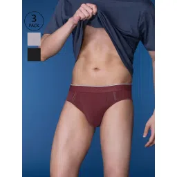 XYXX Multicolored Cotton Regular Fit Briefs - Pack Of 3-picture-15