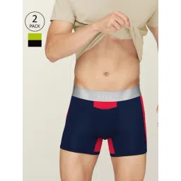 XYXX Multicolored Regular Fit Trunks - Pack Of 2-picture-12