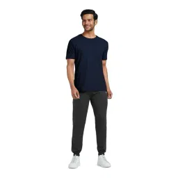 XYXX Navy & Grey T-Shirt & Joggers Set-picture-39