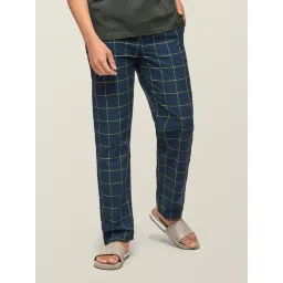 XYXX Navy Checks Pyjama-picture-14