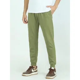 XYXX Olive Regular Fit Joggers-picture-47
