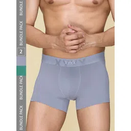 XYXX Pack Of 2 Cotton Trunks XYTRNK2PCKN589-picture-32