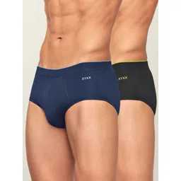 xyxx Pack of 2 Underwear Uno Intellisoft Micro Modal Solid Men Brief-picture-11
