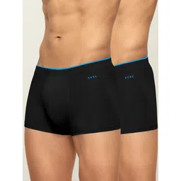 xyxx Pack of 2 Underwear Uno Intellisoft Micro Modal Solid Men Trunk-picture-23