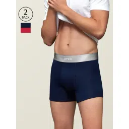 XYXX Red & Black Slim Fit Trunk (Pack Of 2)-picture-46