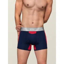XYXX Red & Navy Slim Fit Trunk (Pack Of 2) image 4