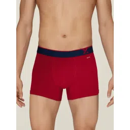 XYXX Red Regular Fit Trunks-picture-41