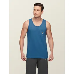 XYXX Royal Blue Regular Fit Vest-picture-27