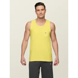 XYXX Yellow Regular Fit Vest-picture-38