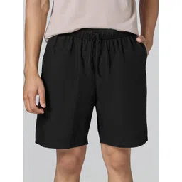 XYXX Zen Men Cotton Relaxed Solid Shorts-picture-12