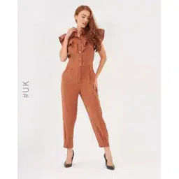 y-london Ruffled Jumpsuit with Button Placket-picture-32