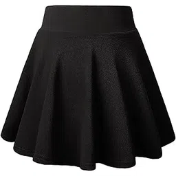 yagnik enterprise Girl's/Women's Classic Stretchy All Time Classy Flared Skater Skirt-picture-32