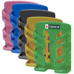 YAJNAS Wall Mounted ABS Plastic Universal Compatibility Mobile Phone Holder Non Breakable Pack of 5-picture-11