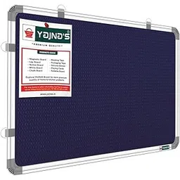 YAJNAS® 2x3 Feet Premium Material Notice Pin-up Board/Pin-up Board/Soft Board/Bulletin Board/Pin-up Display Board for Home, Office & School Uses (Blue, 2 Feet X 3 Feet (Pack of 1)_Blue)-picture-24