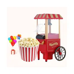 YAMAMA Electric Carnival Car Shape Popcorn Machine Hot Air Popcorn Popper Electric Pop Corn Maker Healthy and Quick Snack for Party - Multicolor-picture-12