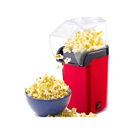 YAMAMA Electric Portable Mini Hot Air Popcorn Machine Fast And Oil Free With Measuring Spoon Healthy And Tasty Snack Maker Perfect For Gatherings And Home Theatre - Multicolor-picture-11