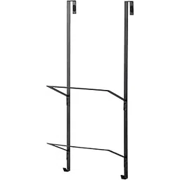 YAMAZAKI Home Tower Over-The-Door Yoga Mat Storage Hanger - 3-Tier Organizer for Foam Rollers, Backpacks, Hats, Bags - Extra Closet Space Saver - Steel-picture-10