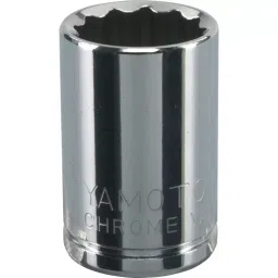 Yamoto 3/8 Inch Square Drive Bi-Hex Socket Size - 17 mm-picture-45
