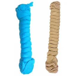 yana collection Cotton Blend Solid Beige, Light Blue Men Dupatta-picture-29