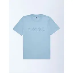 Y&F Kids Boys by Westside Blue Text Embossed Cotton T-Shirt-picture-29
